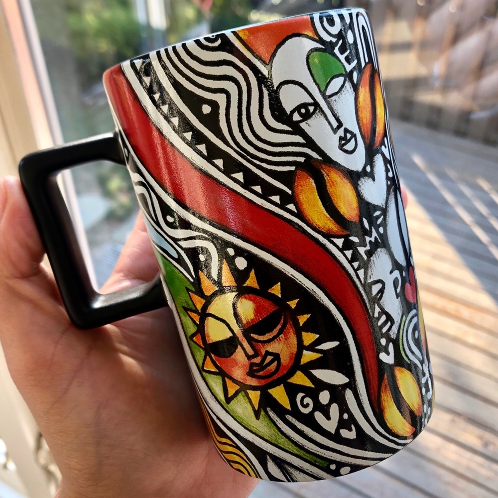 NWT Starbucks Laolu Senbanjo collection Mug | SB